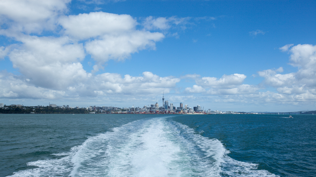 Hitapa Bay Walkway to Te Whau Vineyards, Waiheke Island, Auckland, New Zealand.