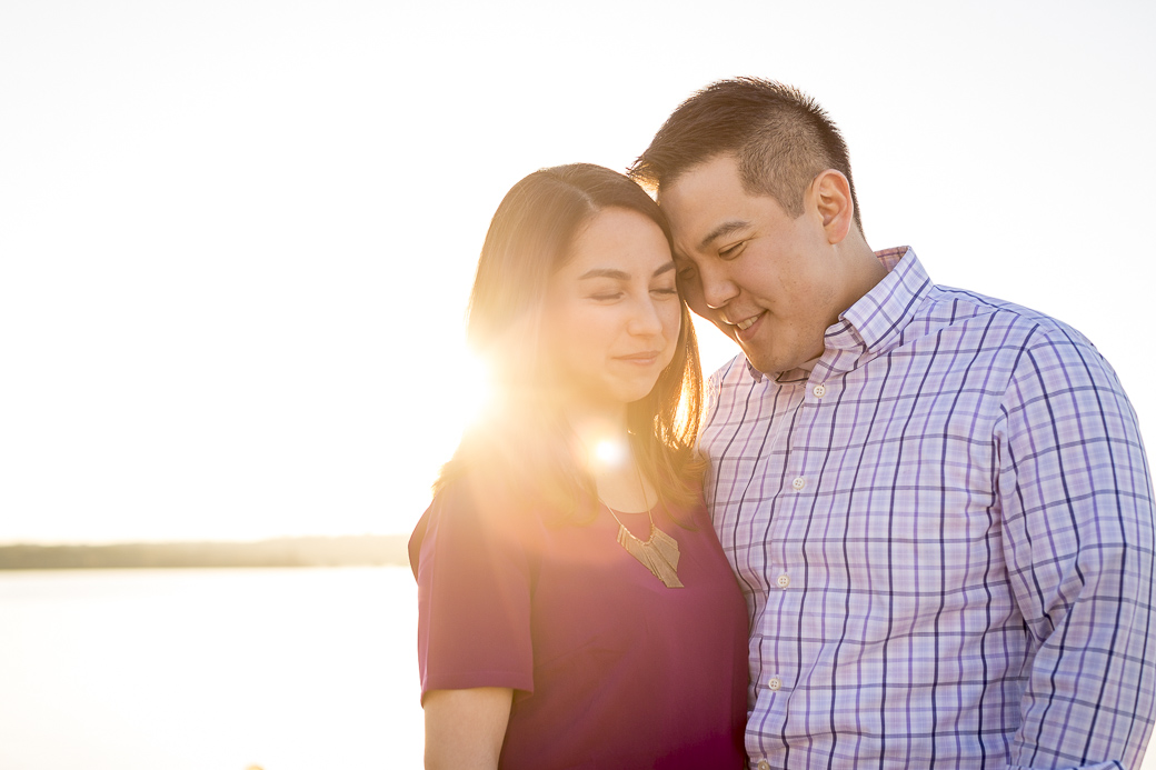 Contessa and Will's engagement photos in Old Town Alexandria, Virginia and Meadowlark Botanical Gardens, Vienna, Virginia. April 12, 2015