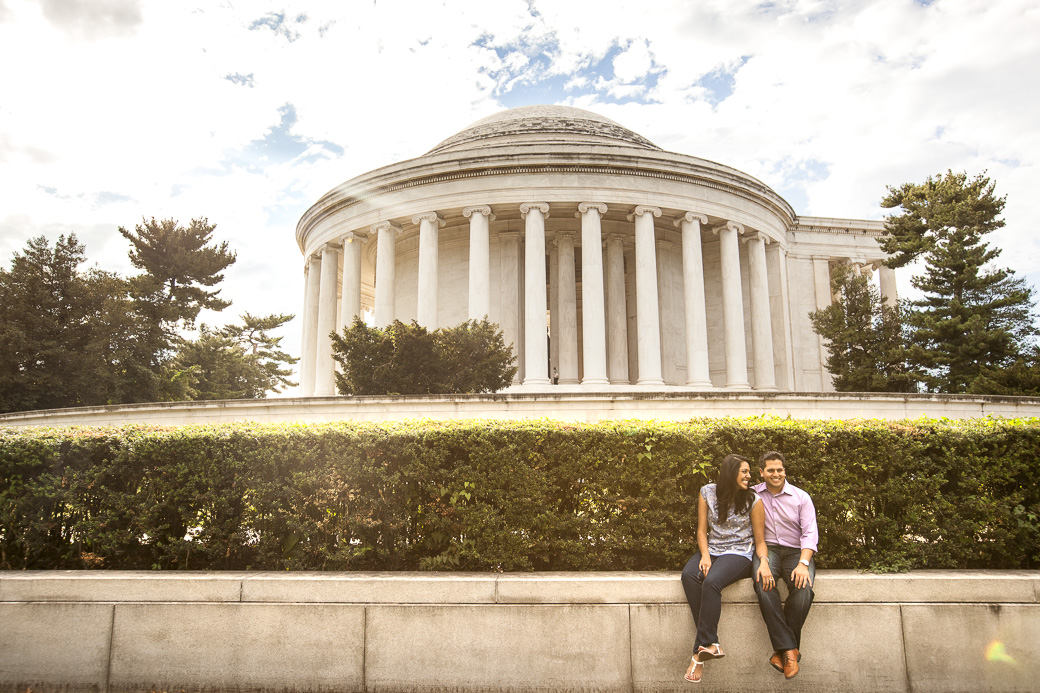 Manik Aggarwal proposes to his girlfriend Nimisha on a paddleboat in the Tidal Basin, Washington, DC, Sunday September 20, 2015.