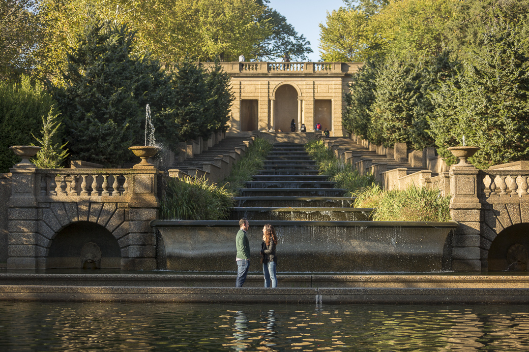 Chris Murphy proposes to Ariana Hasserjian at Meridian Hill Park, Washington, DC, October 15, 2015.