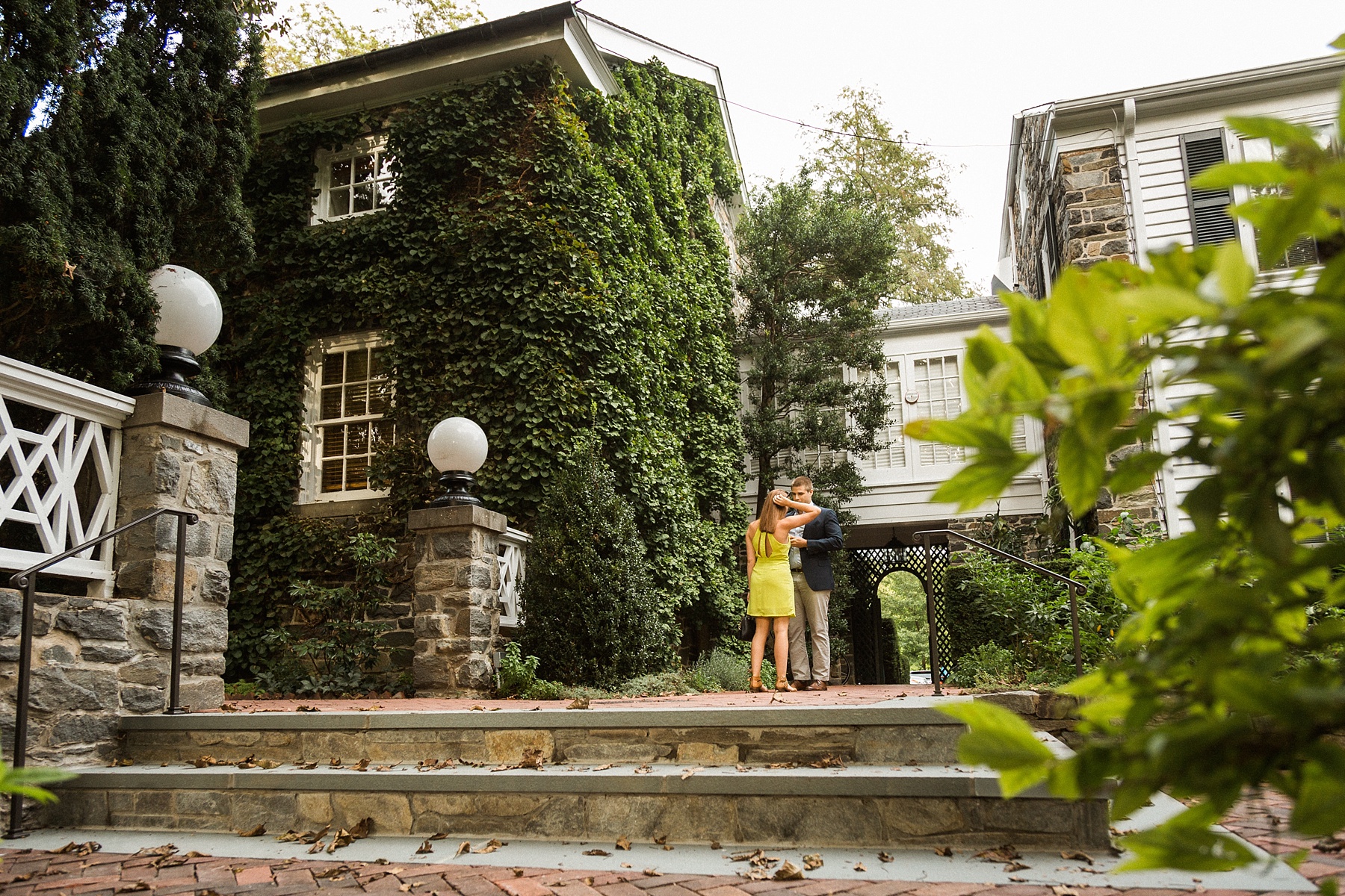 elegant garden proposal washington dc