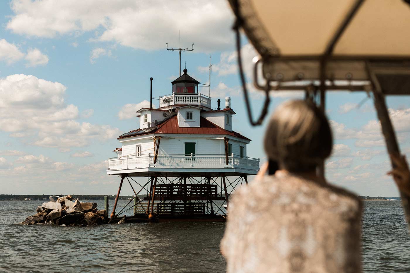 thomas point shoal lighthouse wedding