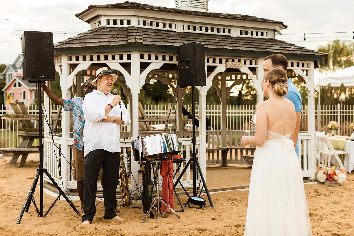 father of the bride giving speech