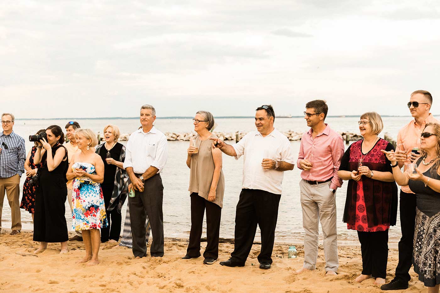 beach wedding in maryland