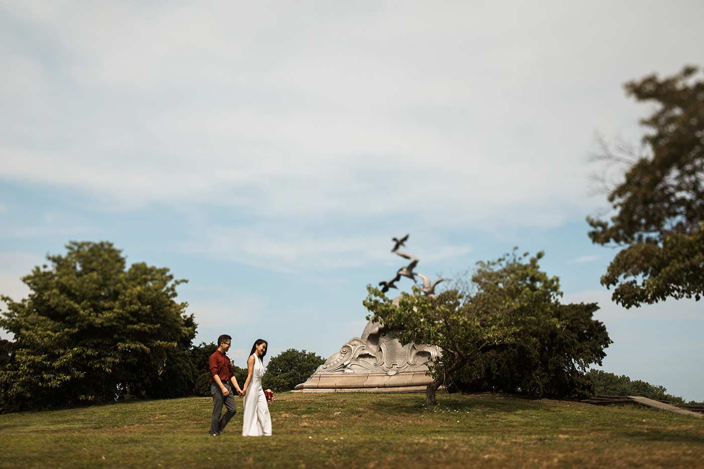 Navy Merchant Marine Memorial elopement
