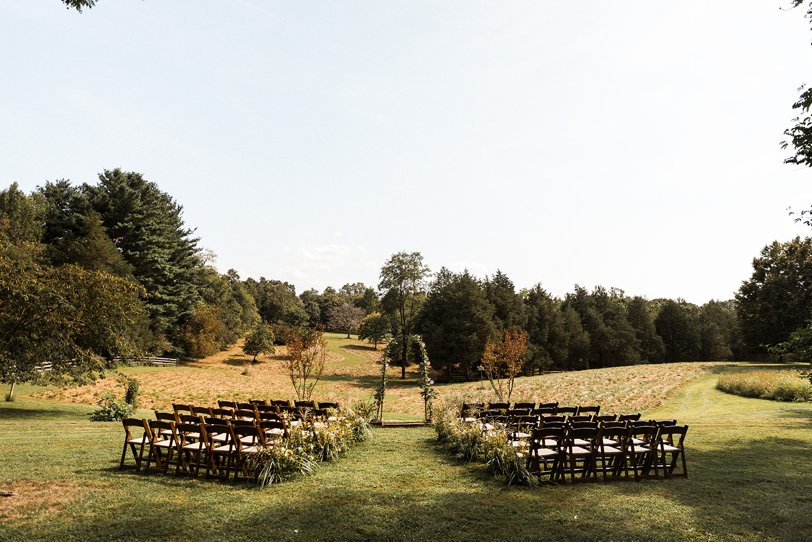 farm wedding ceremony space in great falls virginia