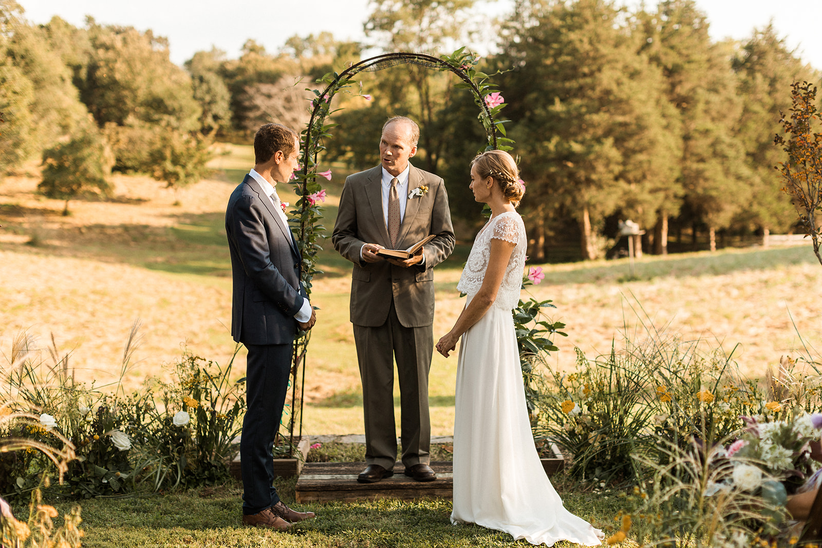 farm wedding ceremony in great falls virginia