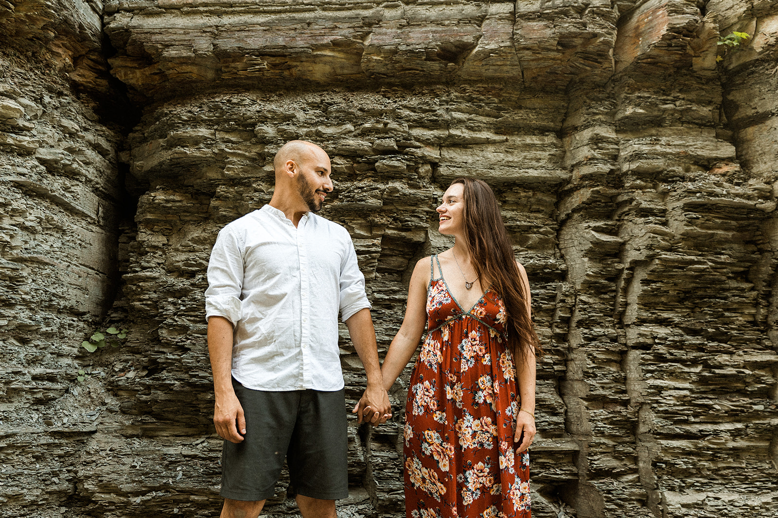 Letchworth State Park engagement photos