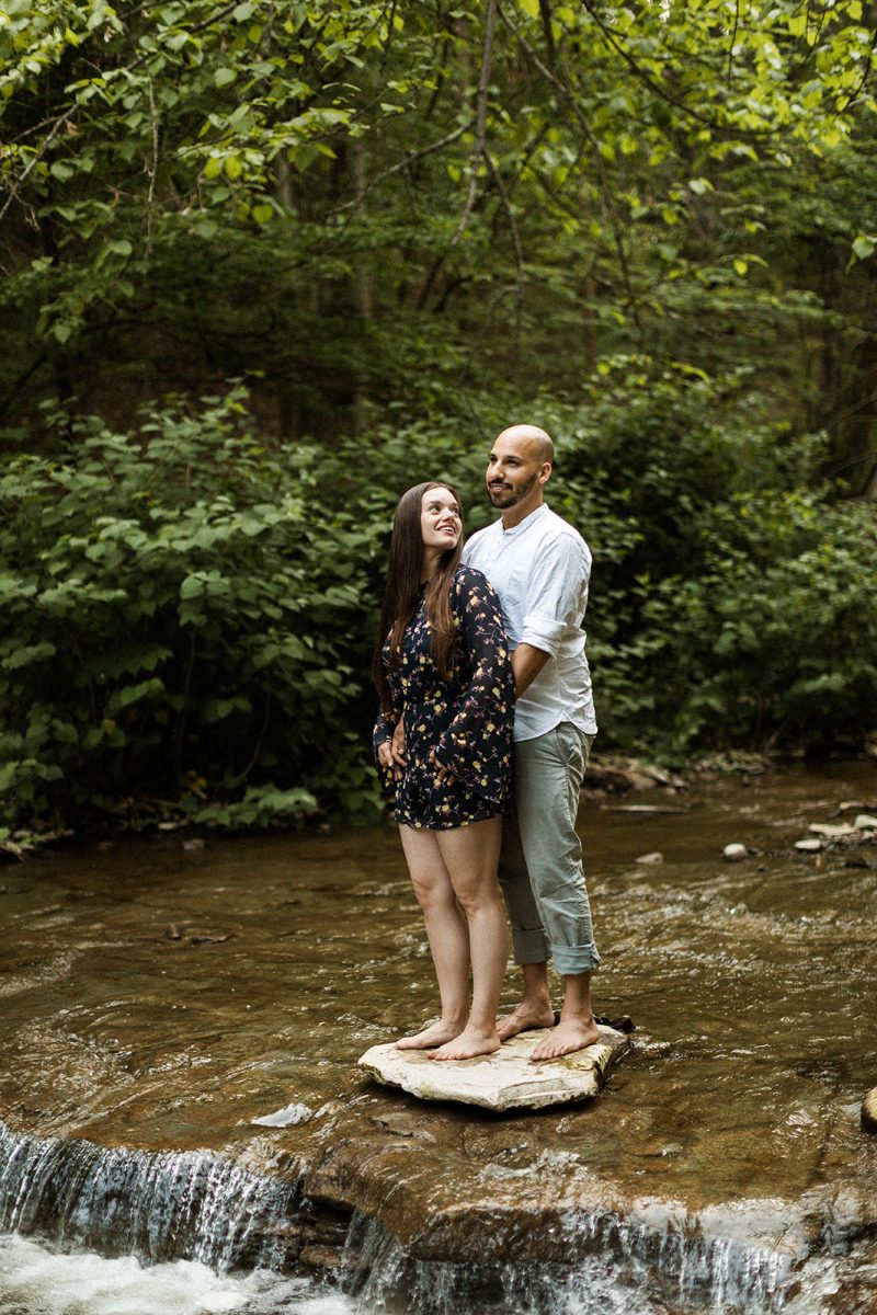 Letchworth State Park engagement photos