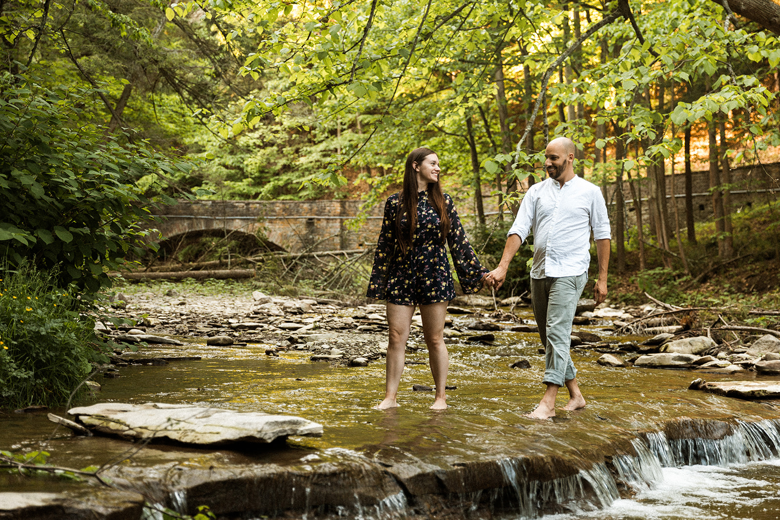 Letchworth State Park engagement session
