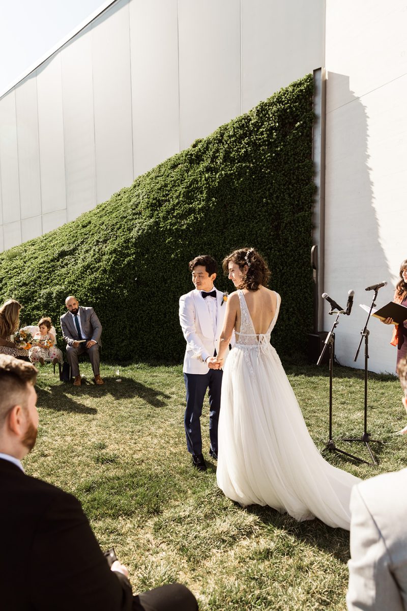 The Reach at John F. Kennedy Center for the Performing Arts outdoor wedding