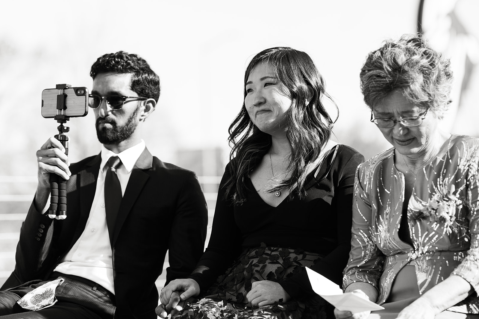 wedding ceremony guests