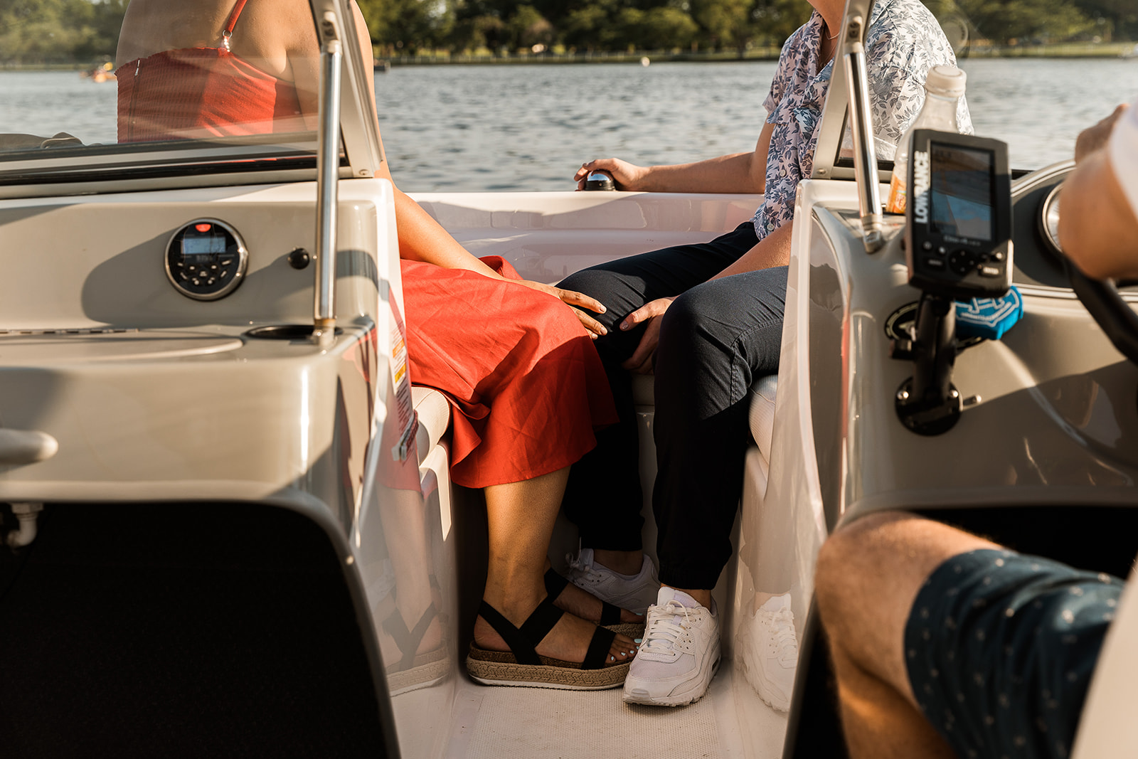 two women on boat in dc