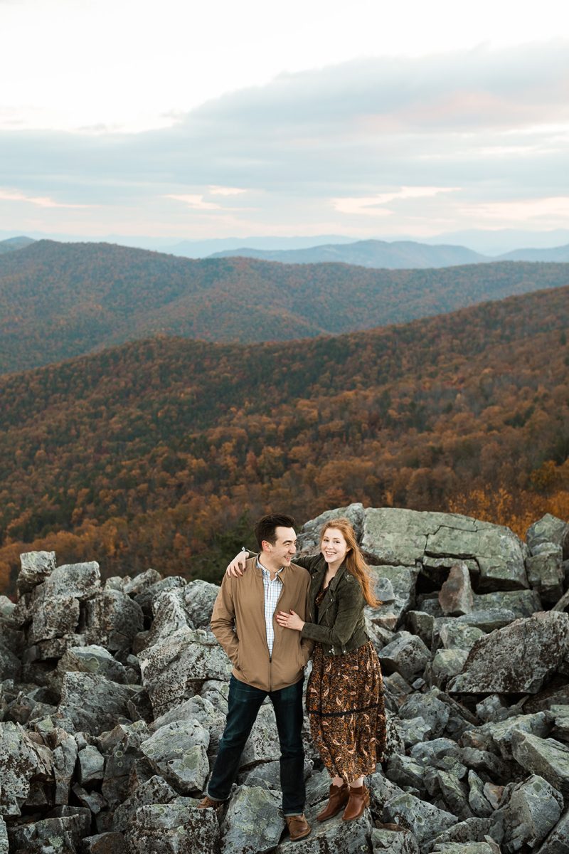 black rock summit engagement photos