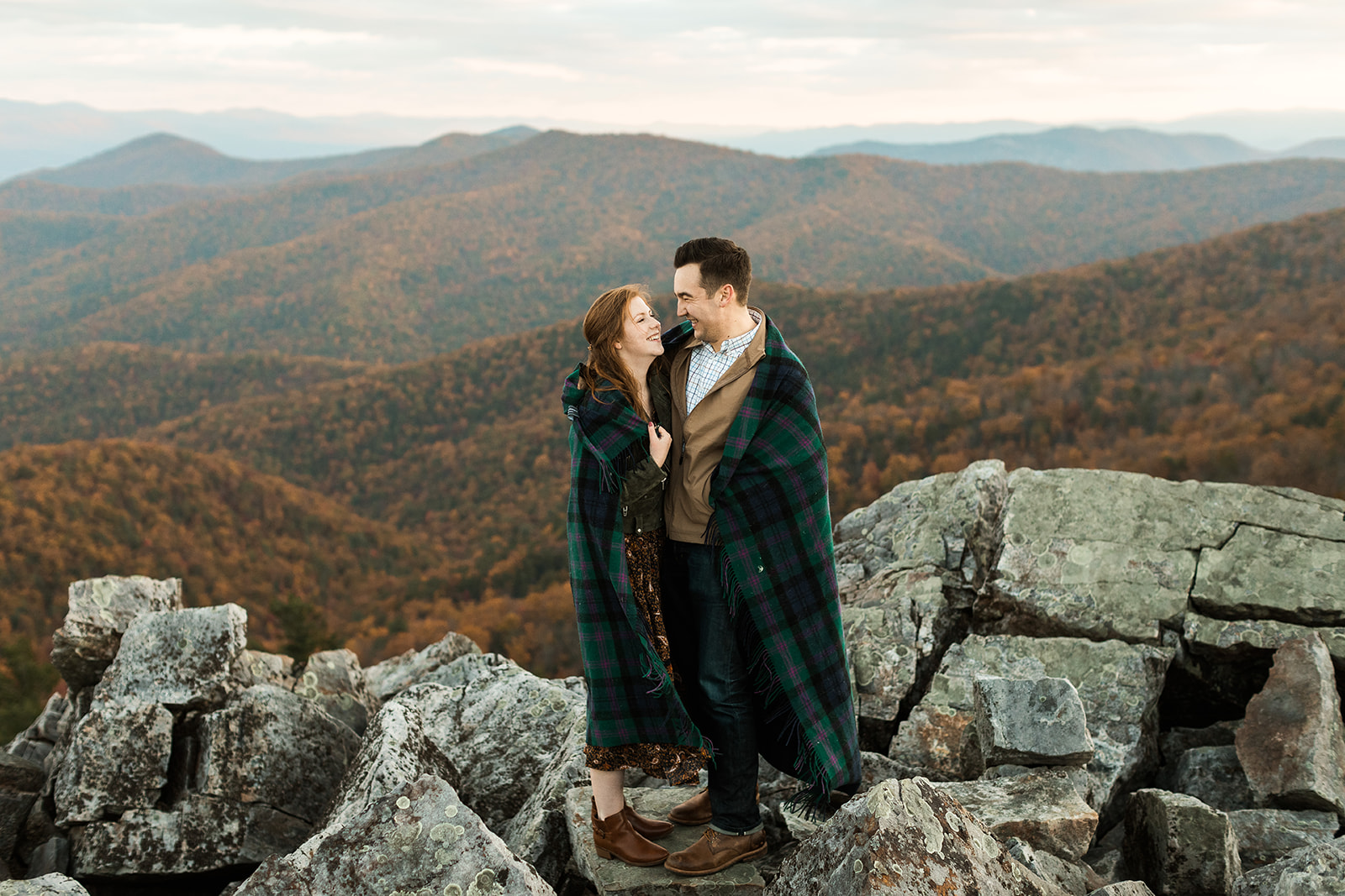 shenandoah engagement photos