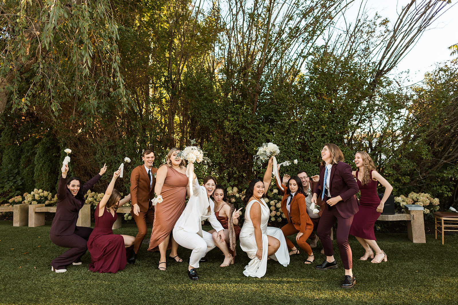 gender fluid wedding party