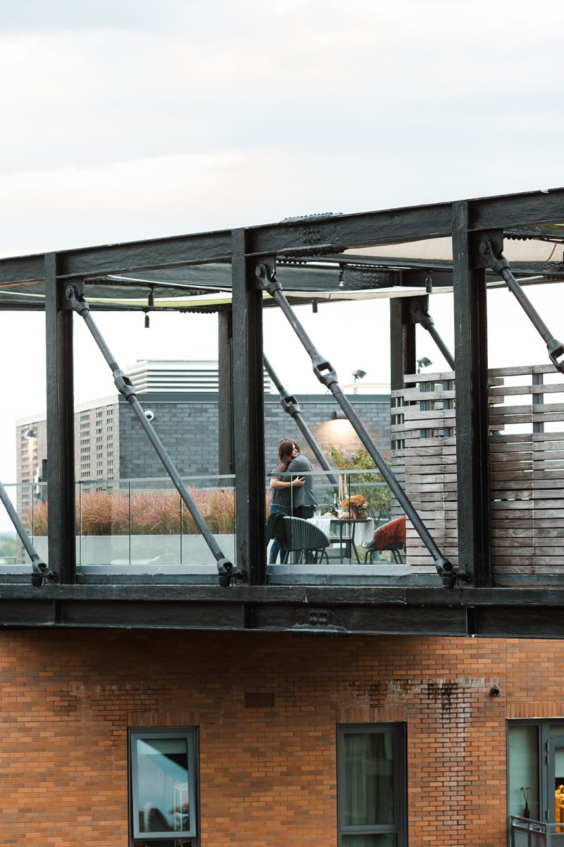 dc rooftop proposal photography