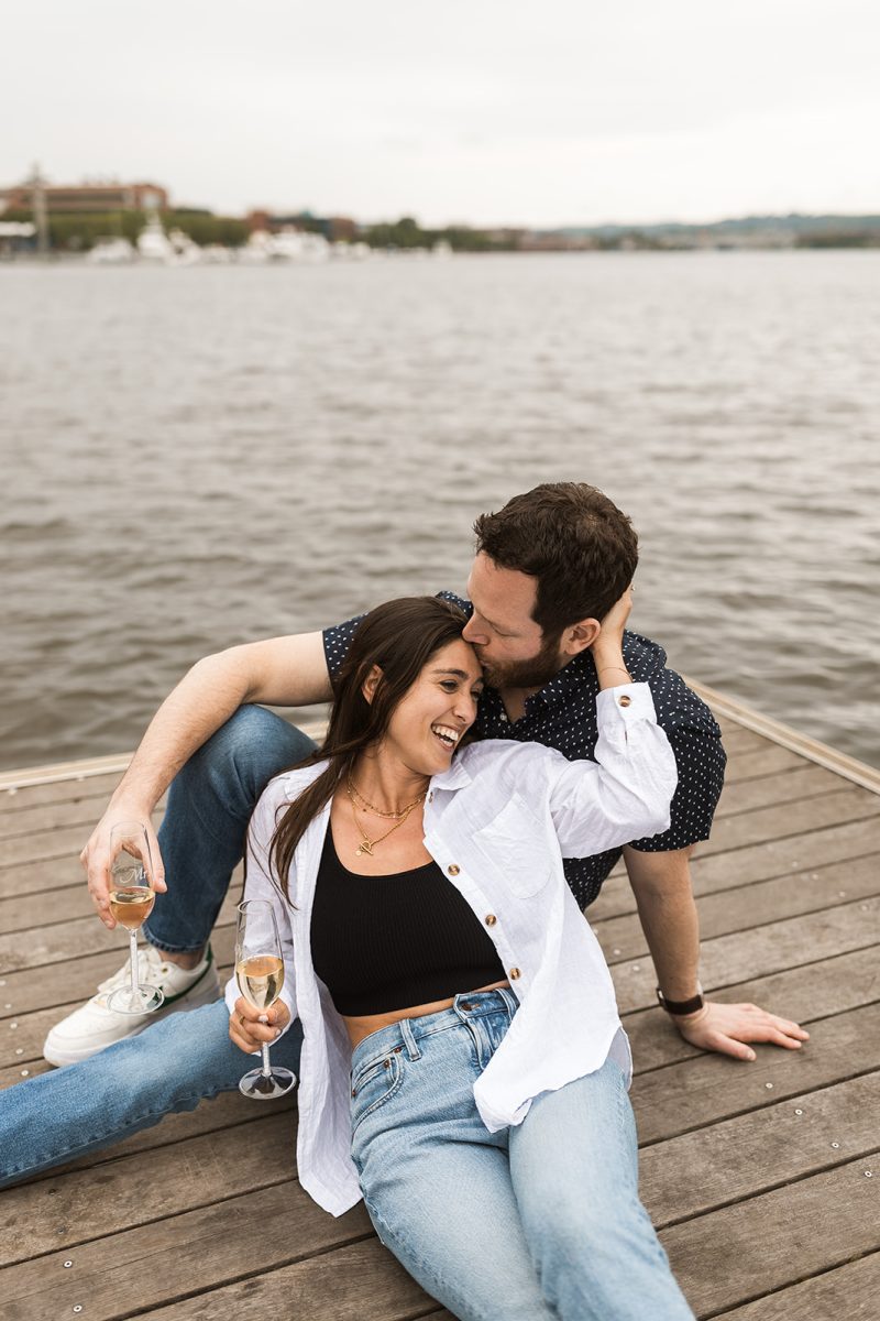 dc dock engagement photos