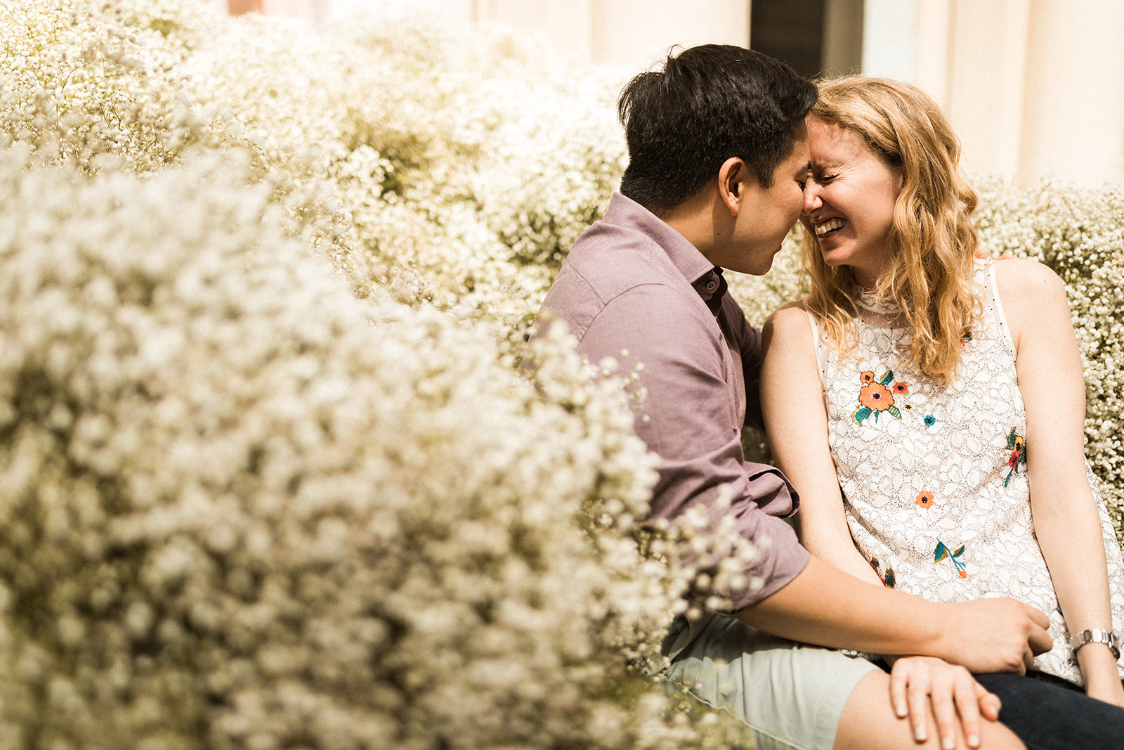 nyc engagement session
