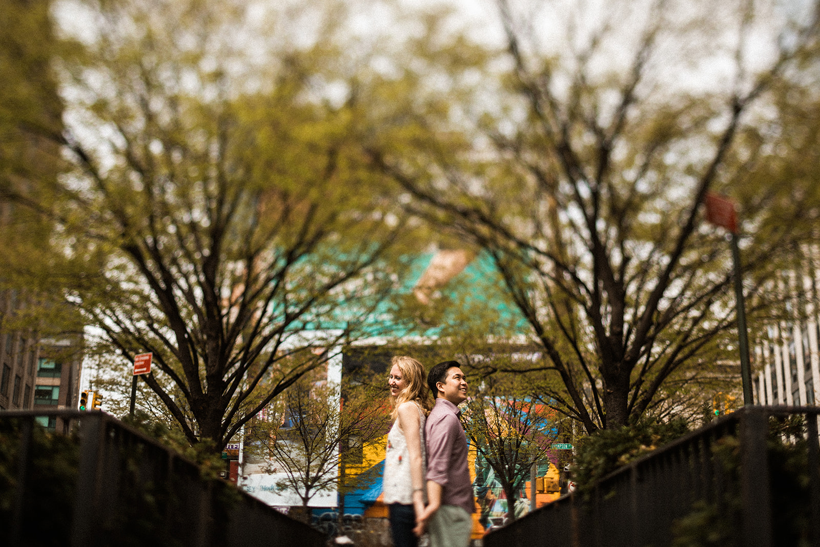 NYC engagement session 